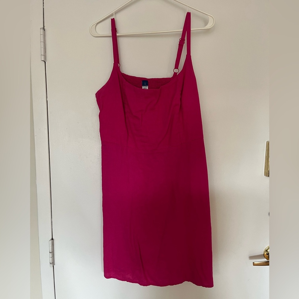 Old Navy Linen Blend Mini Summer Dress